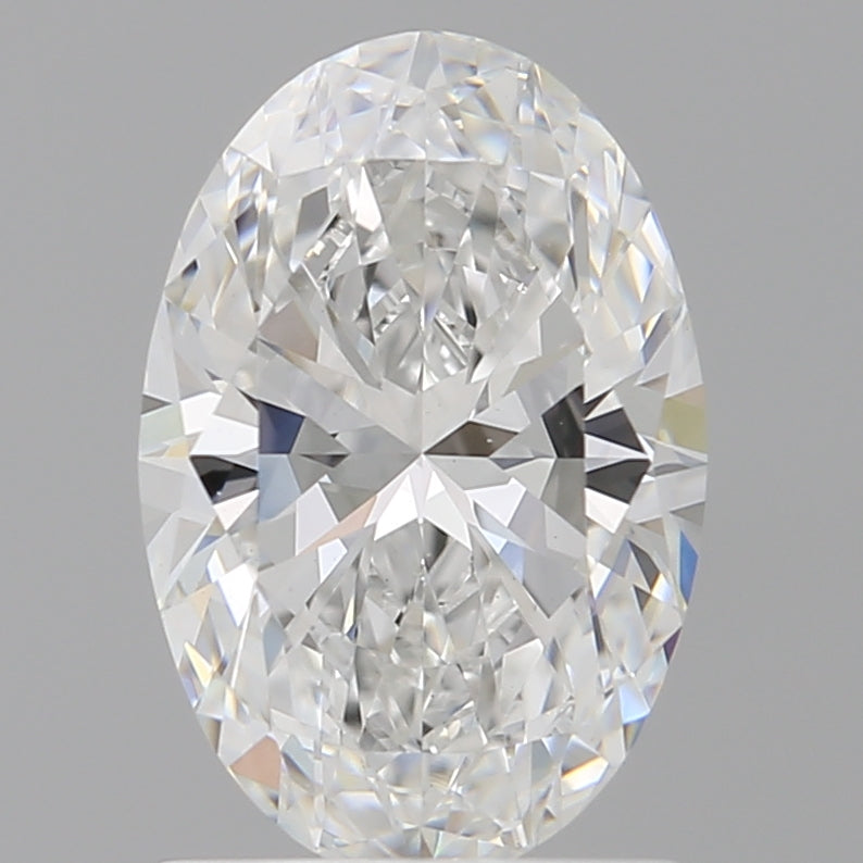 1.51 Carat Oval Shaped, Ideal Cut, E Color, VVS2 Clarity, IGI Certified Lab Grown Diamond