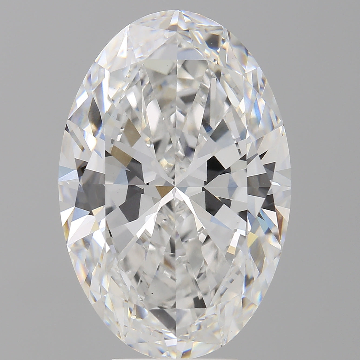 7.58 Carat Oval Shaped, Excellent Cut, E Color, VVS2 Clarity, IGI Certified Lab Grown Diamond