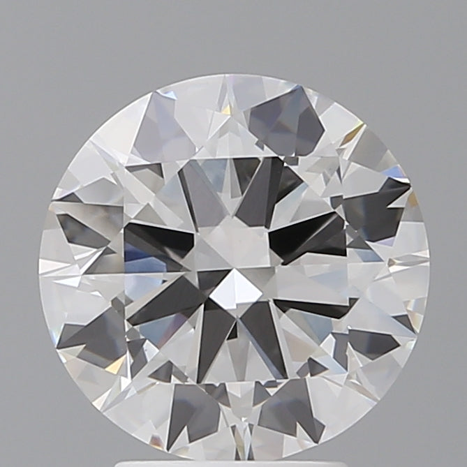 3.55 Carat Round Shaped, Excellent Cut, E Color, VVS2 Clarity, IGI Certified Lab Grown Diamond
