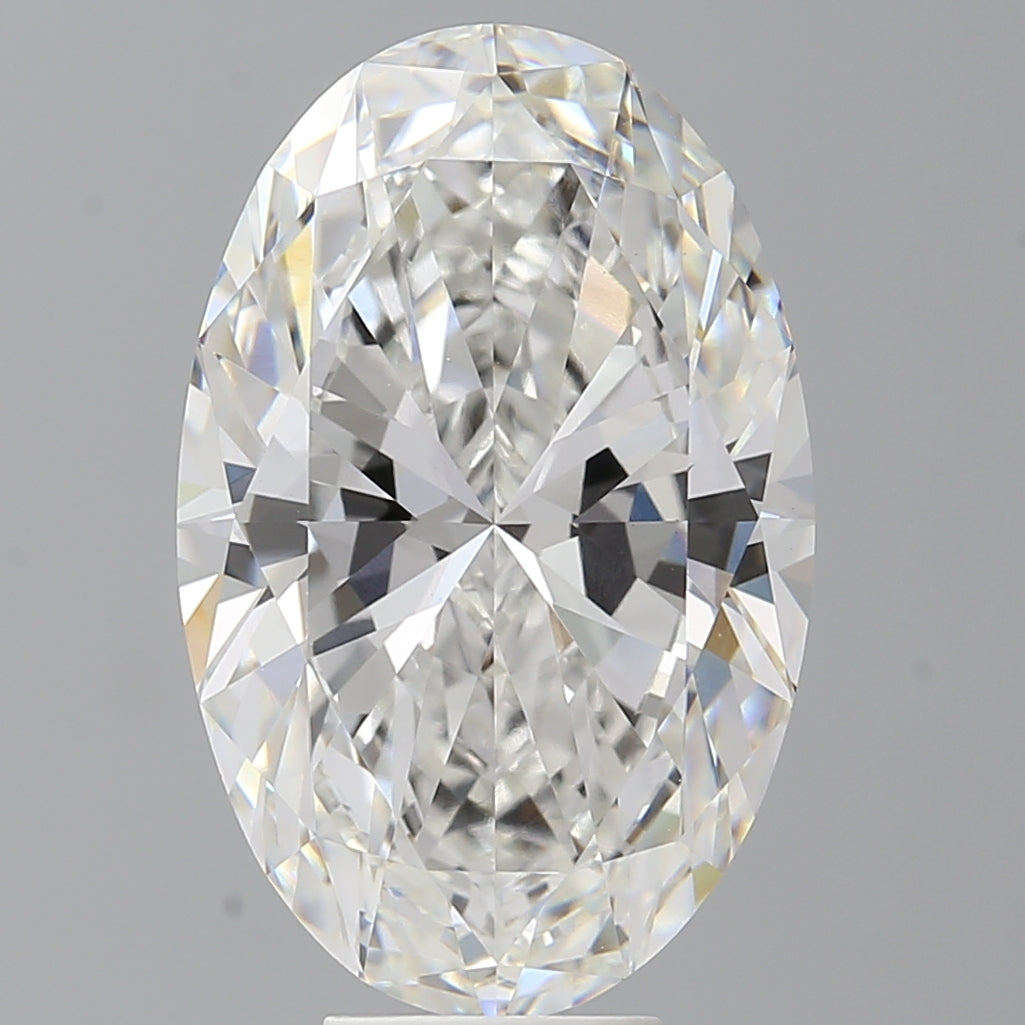 8.60 Carat Oval Shaped, Ideal Cut, E Color, VVS2 Clarity, IGI Certified Lab Grown Diamond