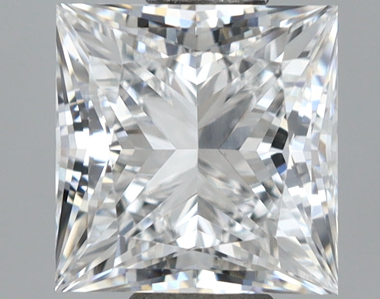 1.01 Carat Princess Shaped, Excellent Cut, D Color, VVS1 Clarity, IGI Certified Lab Grown Diamond