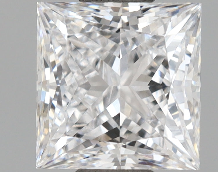 1.03 Carat Princess Shaped, Ideal Cut, D Color, VVS1 Clarity, IGI Certified Lab Grown Diamond