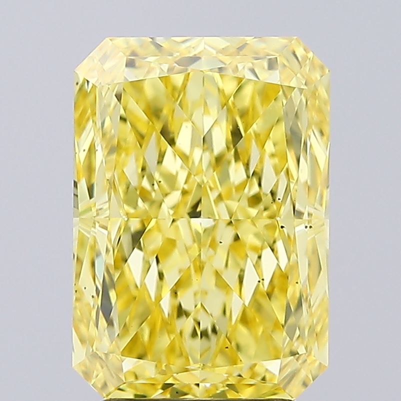 3.23 Carat Radiant Shaped, Excellent Cut, VS2 Clarity, IGI Certified Lab Grown Diamond
