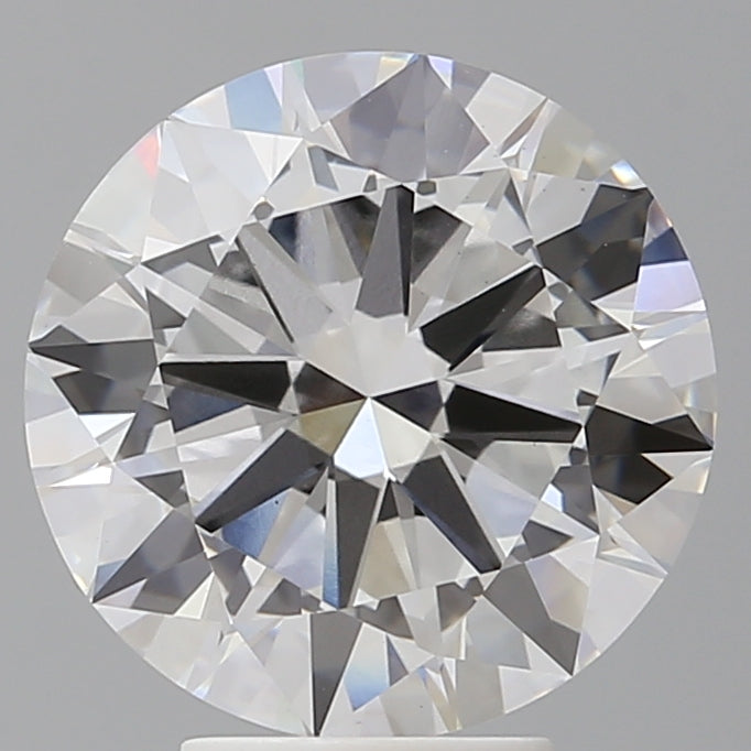 5.02 Carat Round Shaped, Excellent Cut, F Color, VS1 Clarity, IGI Certified Lab Grown Diamond