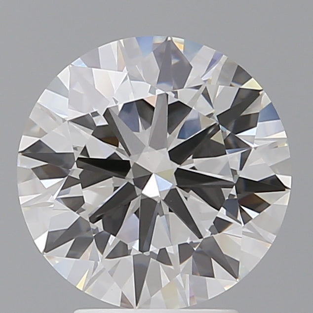 3.58 Carat Round Shaped, Ideal Cut, F Color, VVS2 Clarity, IGI Certified Lab Grown Diamond