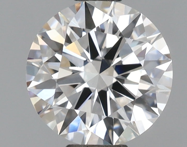 1.10 Carat Round Shaped, Ideal Cut, D Color, VVS2 Clarity, IGI Certified Lab Grown Diamond