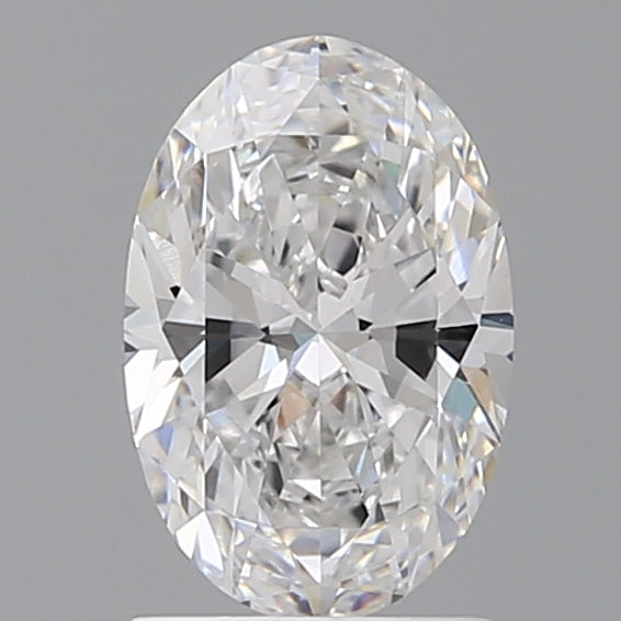 1.57 Carat Oval Shaped, Ideal Cut, D Color, VVS2 Clarity, IGI Certified Lab Grown Diamond