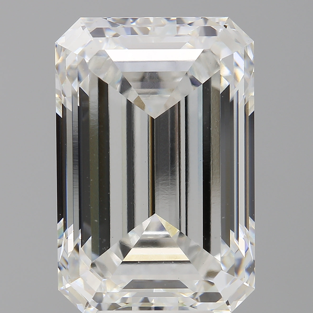9.52 Carat Emerald Shaped, Ideal Cut, E Color, VVS2 Clarity, IGI Certified Lab Grown Diamond