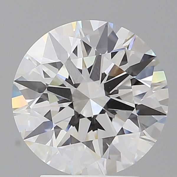 3.10 Carat Round Shaped, Ideal Cut, E Color, VVS2 Clarity, IGI Certified Lab Grown Diamond