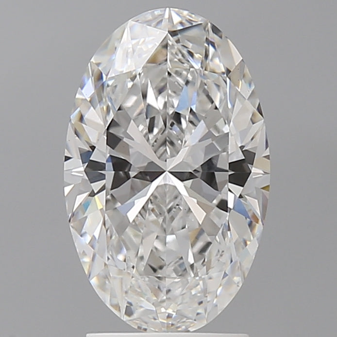2.59 Carat Oval Shaped, Ideal Cut, D Color, VS1 Clarity, IGI Certified Lab Grown Diamond
