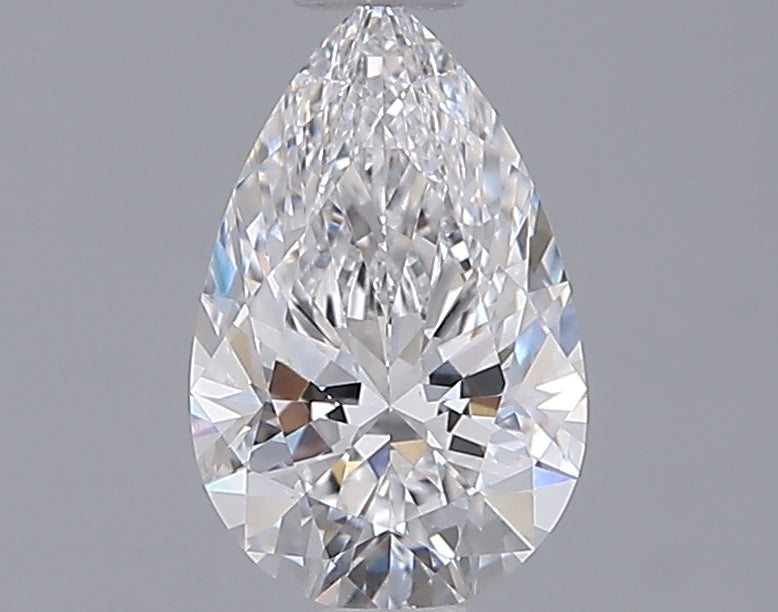1.07 Carat Pear Shaped, Ideal Cut, D Color, VVS2 Clarity, IGI Certified Lab Grown Diamond
