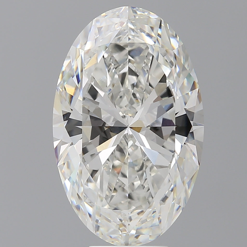 8.60 Carat Oval Shaped, Ideal Cut, F Color, VVS2 Clarity, IGI Certified Lab Grown Diamond