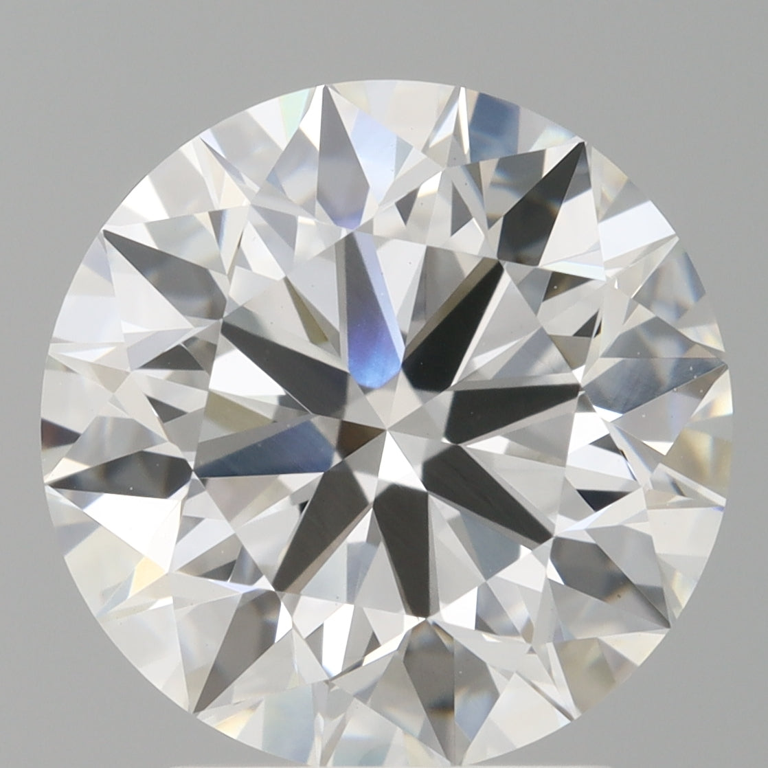 3.01 Carat Round Shaped, Excellent Cut, F Color, VVS2 Clarity, IGI Certified Lab Grown Diamond