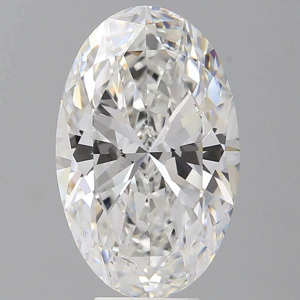 7.08 Carat Oval Shaped, Ideal Cut, E Color, VS1 Clarity, IGI Certified Lab Grown Diamond