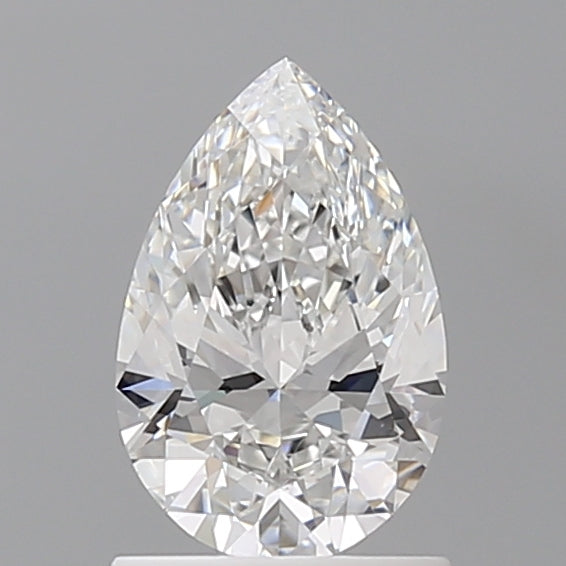 1.05 Carat Pear Shaped, Ideal Cut, D Color, VVS2 Clarity, IGI Certified Lab Grown Diamond