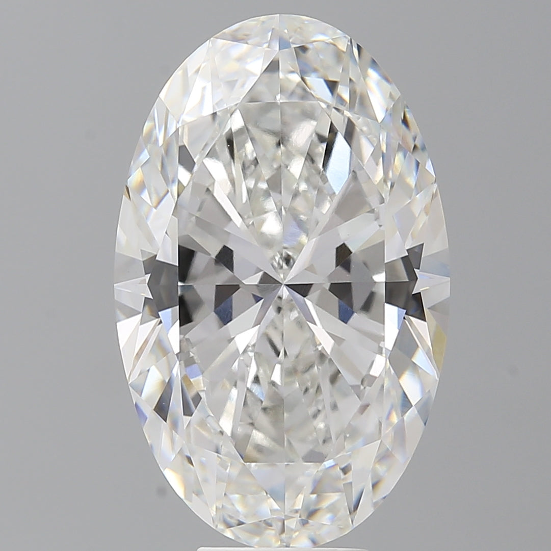 9.53 Carat Oval Shaped, Ideal Cut, E Color, VVS2 Clarity, IGI Certified Lab Grown Diamond