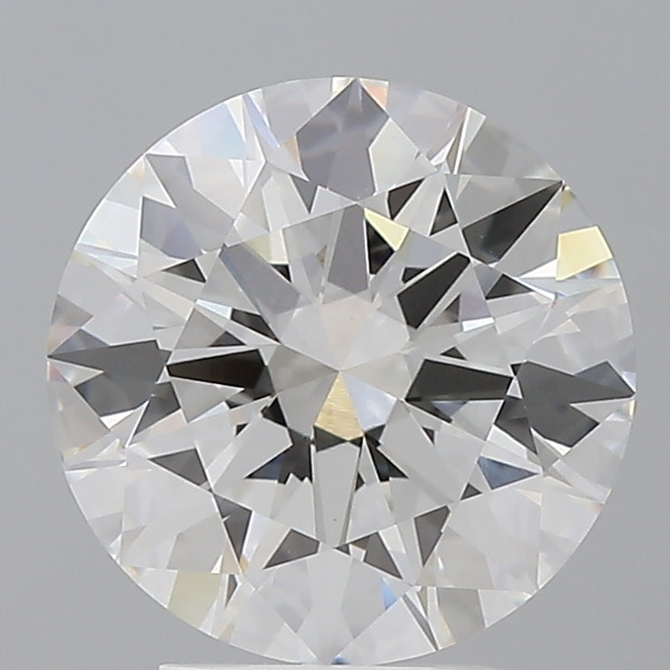 3.50 Carat Round Shaped, Excellent Cut, E Color, VVS2 Clarity, IGI Certified Lab Grown Diamond