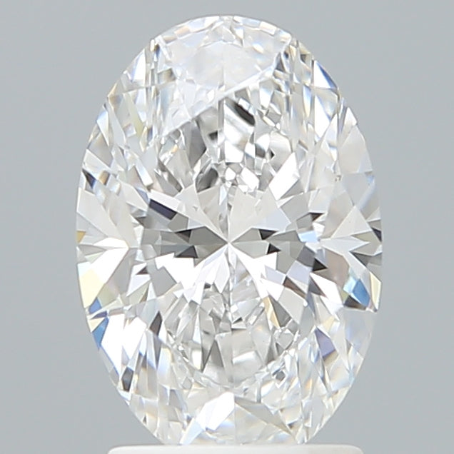 2.09 Carat Oval Shaped, Excellent Cut, D Color, VVS2 Clarity, IGI Certified Lab Grown Diamond