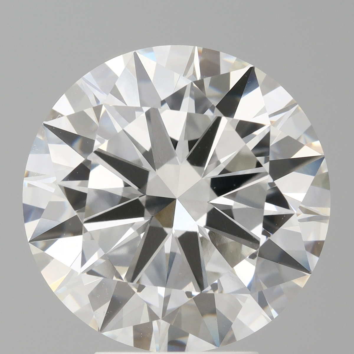 5.01 Carat Round Shaped, Excellent Cut, F Color, VVS2 Clarity, IGI Certified Lab Grown Diamond