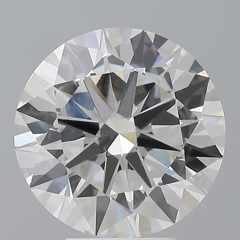 5.04 Carat Round Shaped, Excellent Cut, E Color, VVS2 Clarity, IGI Certified Lab Grown Diamond