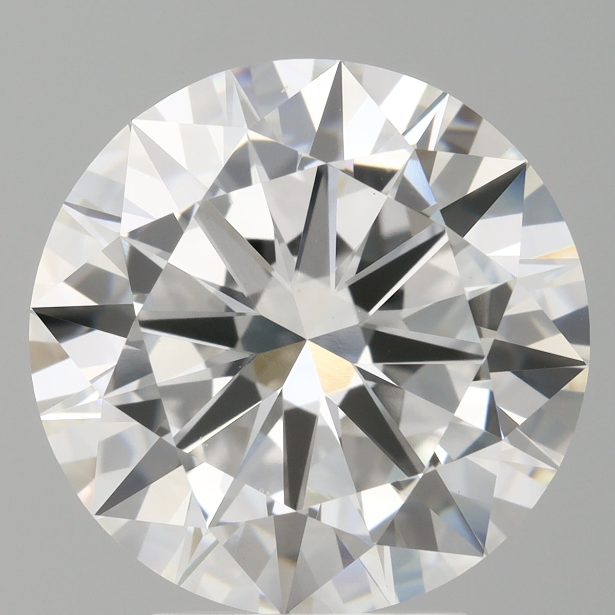 4.00 Carat Round Shaped, Excellent Cut, E Color, VS1 Clarity, IGI Certified Lab Grown Diamond