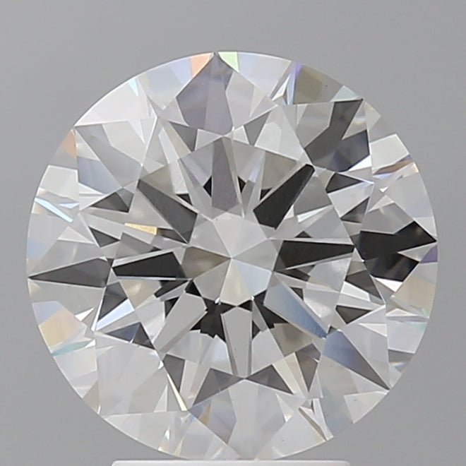 4.05 Carat Round Shaped, Ideal Cut, E Color, VS1 Clarity, IGI Certified Lab Grown Diamond