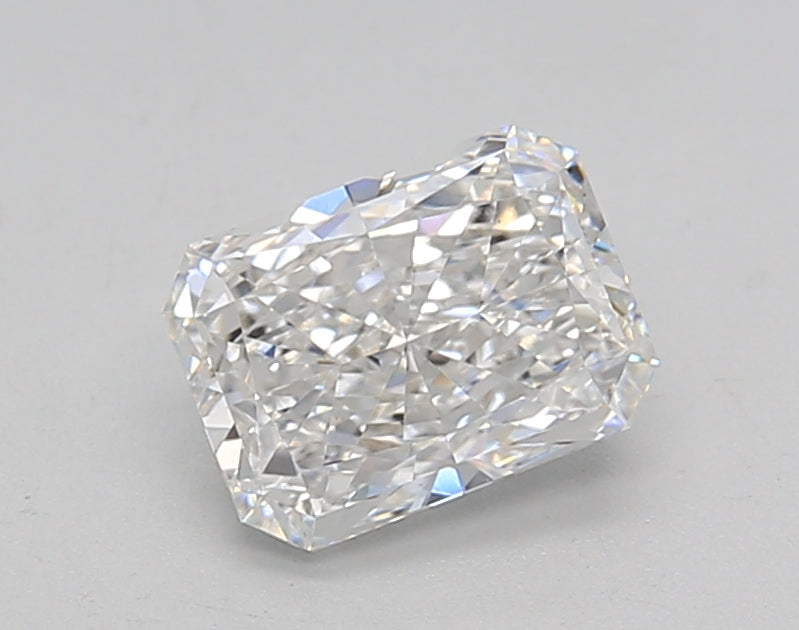1.03 Carat Radiant Shaped, Ideal Cut, E Color, VS1 Clarity, GIA Certified Lab Grown Diamond