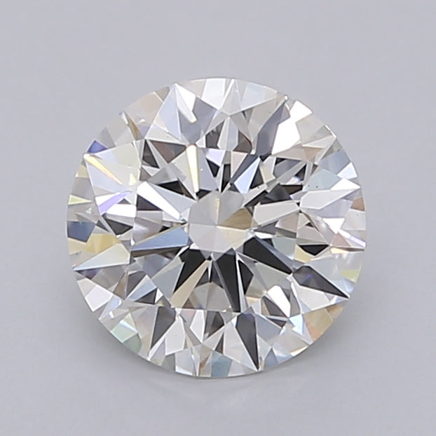 1.55 Carat Round Shaped, Ideal Cut, F Color, VVS2 Clarity, IGI Certified Lab Grown Diamond
