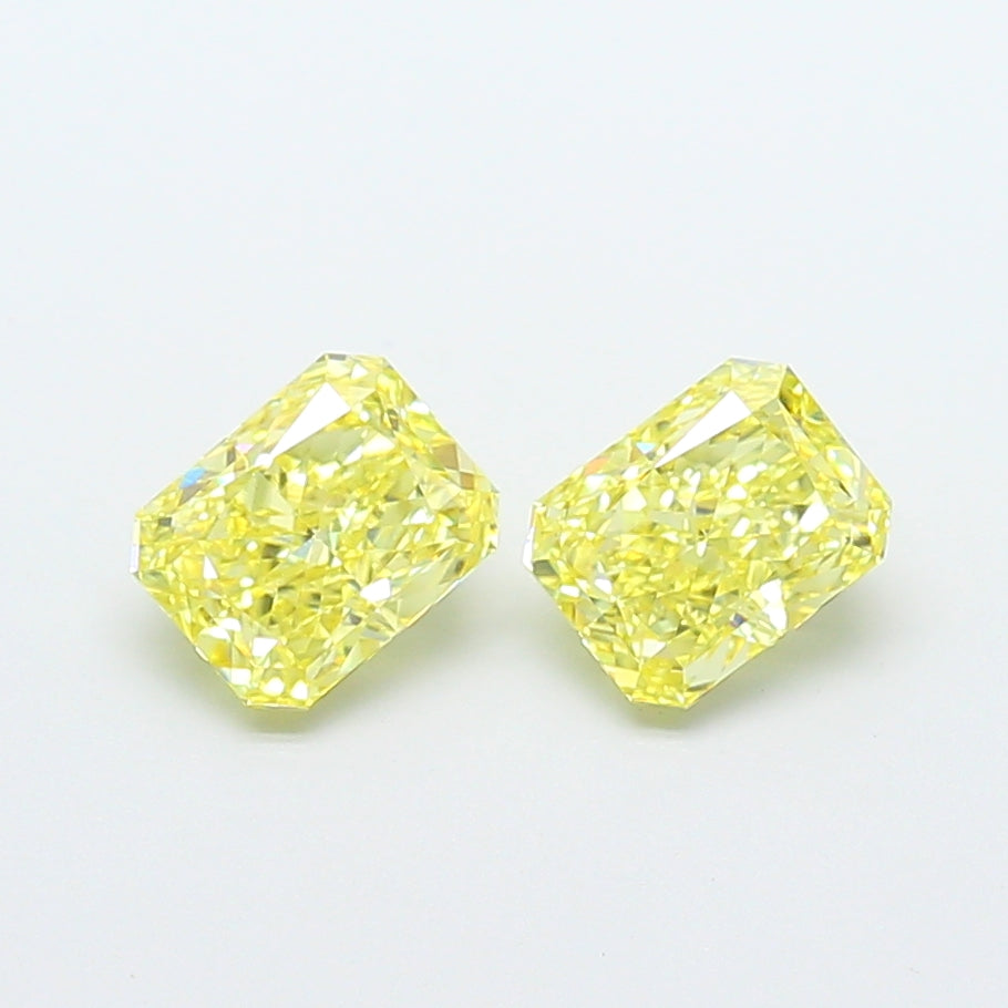 1.04 Carat Radiant Shaped, Ideal Cut, VVS2 Clarity, IGI Certified Lab Grown Diamond