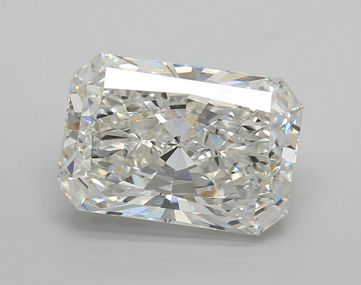 4.52 Carat Radiant Shaped, Excellent Cut, F Color, VS1 Clarity, IGI Certified Lab Grown Diamond