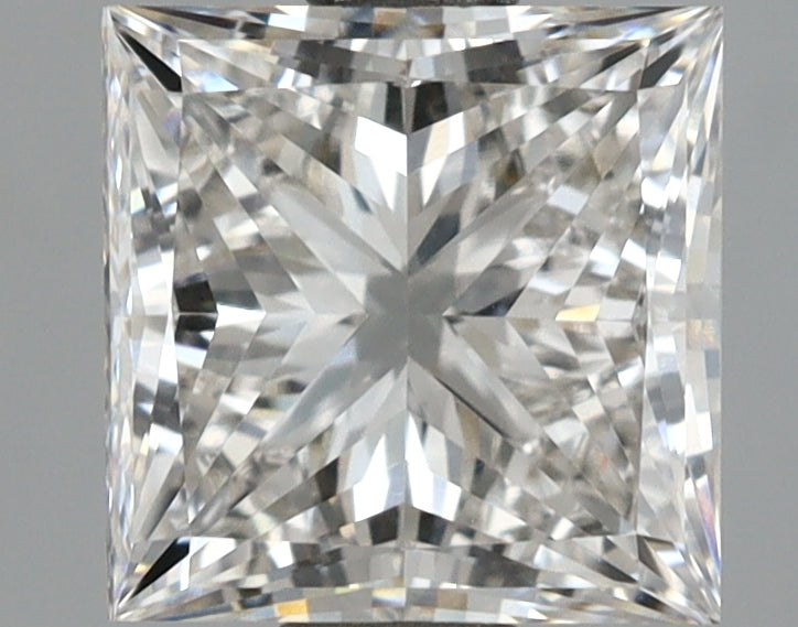 2.00 Carat Princess Shaped, Excellent Cut, G Color, IF Clarity, IGI Certified Lab Grown Diamond