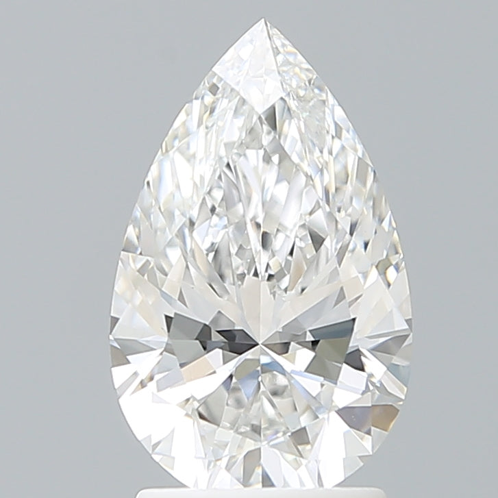 2.12 Carat Pear Shaped, Ideal Cut, E Color, VVS2 Clarity, IGI Certified Lab Grown Diamond