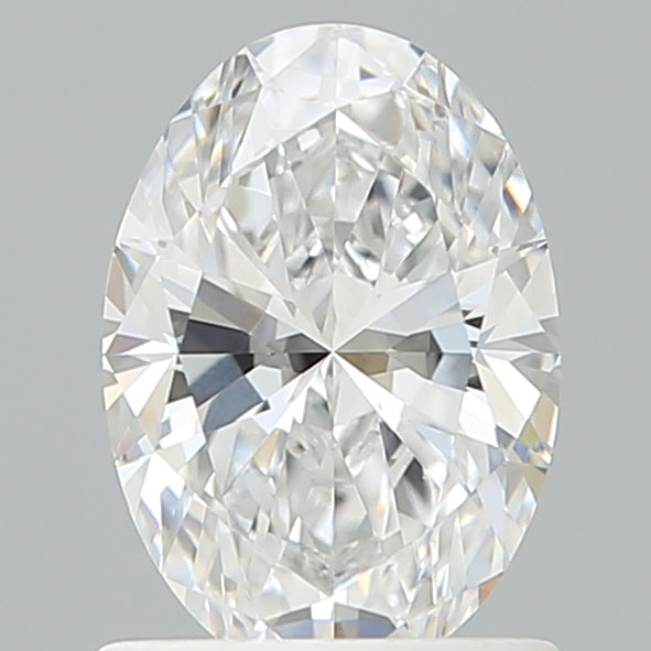 1.09 Carat Oval Shaped, Excellent Cut, D Color, VVS1 Clarity, IGI Certified Lab Grown Diamond