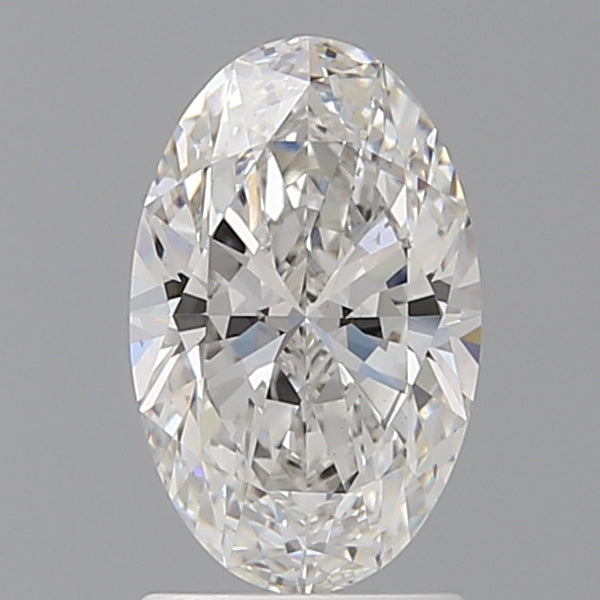 1.54 Carat Oval Shaped, Ideal Cut, F Color, VS1 Clarity, IGI Certified Lab Grown Diamond