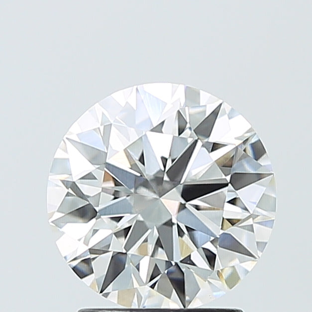 2.06 Carat Round Shaped, Ideal Cut, E Color, VVS2 Clarity, IGI Certified Lab Grown Diamond