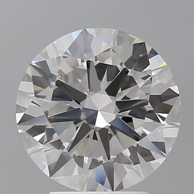 3.53 Carat Round Shaped, Excellent Cut, F Color, VVS2 Clarity, IGI Certified Lab Grown Diamond