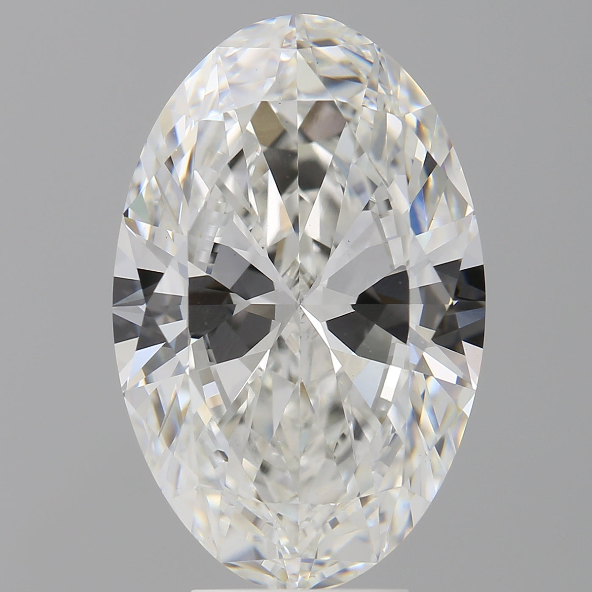 6.08 Carat Oval Shaped, Excellent Cut, F Color, VS1 Clarity, IGI Certified Lab Grown Diamond