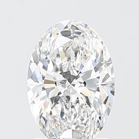 1.56 Carat Oval Shaped, Ideal Cut, D Color, VVS2 Clarity, IGI Certified Lab Grown Diamond