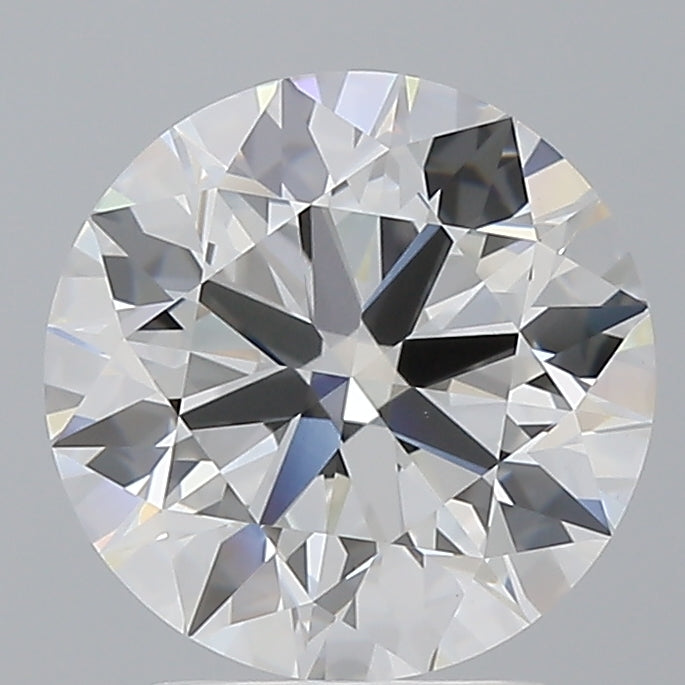 3.05 Carat Round Shaped, Ideal Cut, E Color, VVS2 Clarity, IGI Certified Lab Grown Diamond