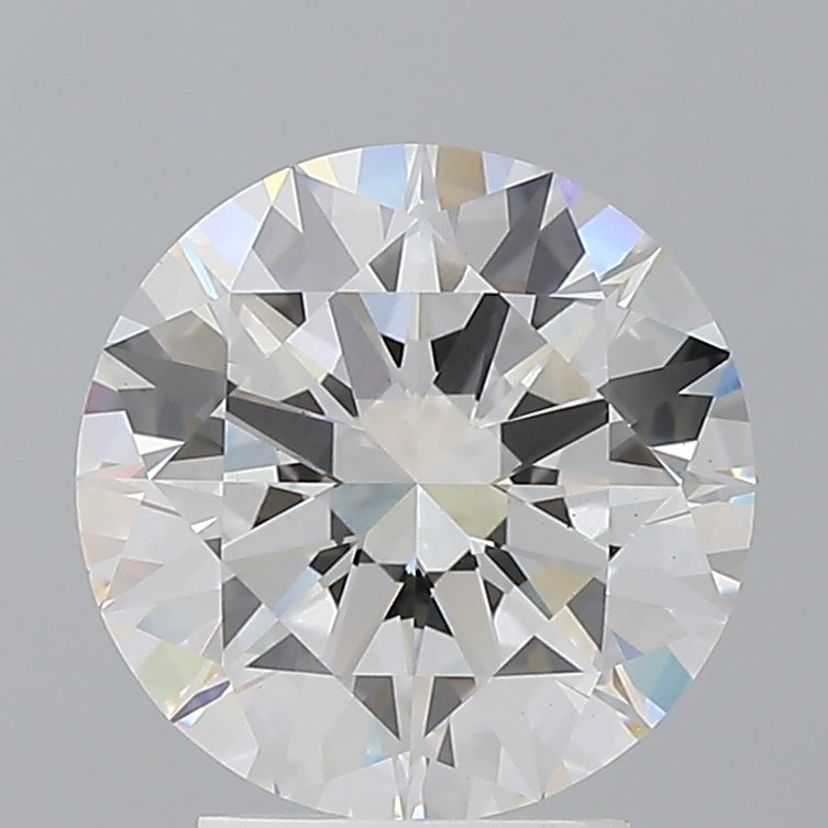 3.02 Carat Round Shaped, Excellent Cut, E Color, VS1 Clarity, IGI Certified Lab Grown Diamond