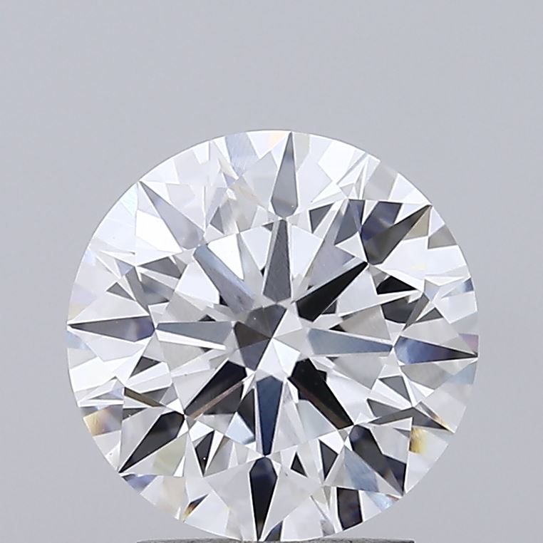 2.70 Carat Round Shaped, Ideal Cut, D Color, VS1 Clarity, IGI Certified Lab Grown Diamond