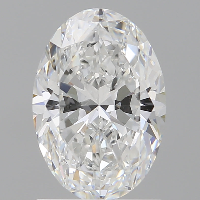 1.50 Carat Oval Shaped, Ideal Cut, E Color, VVS2 Clarity, IGI Certified Lab Grown Diamond