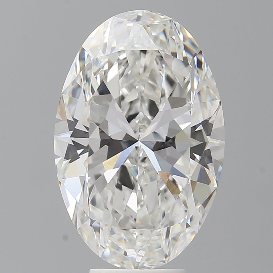 7.09 Carat Oval Shaped, Ideal Cut, E Color, VVS2 Clarity, IGI Certified Lab Grown Diamond