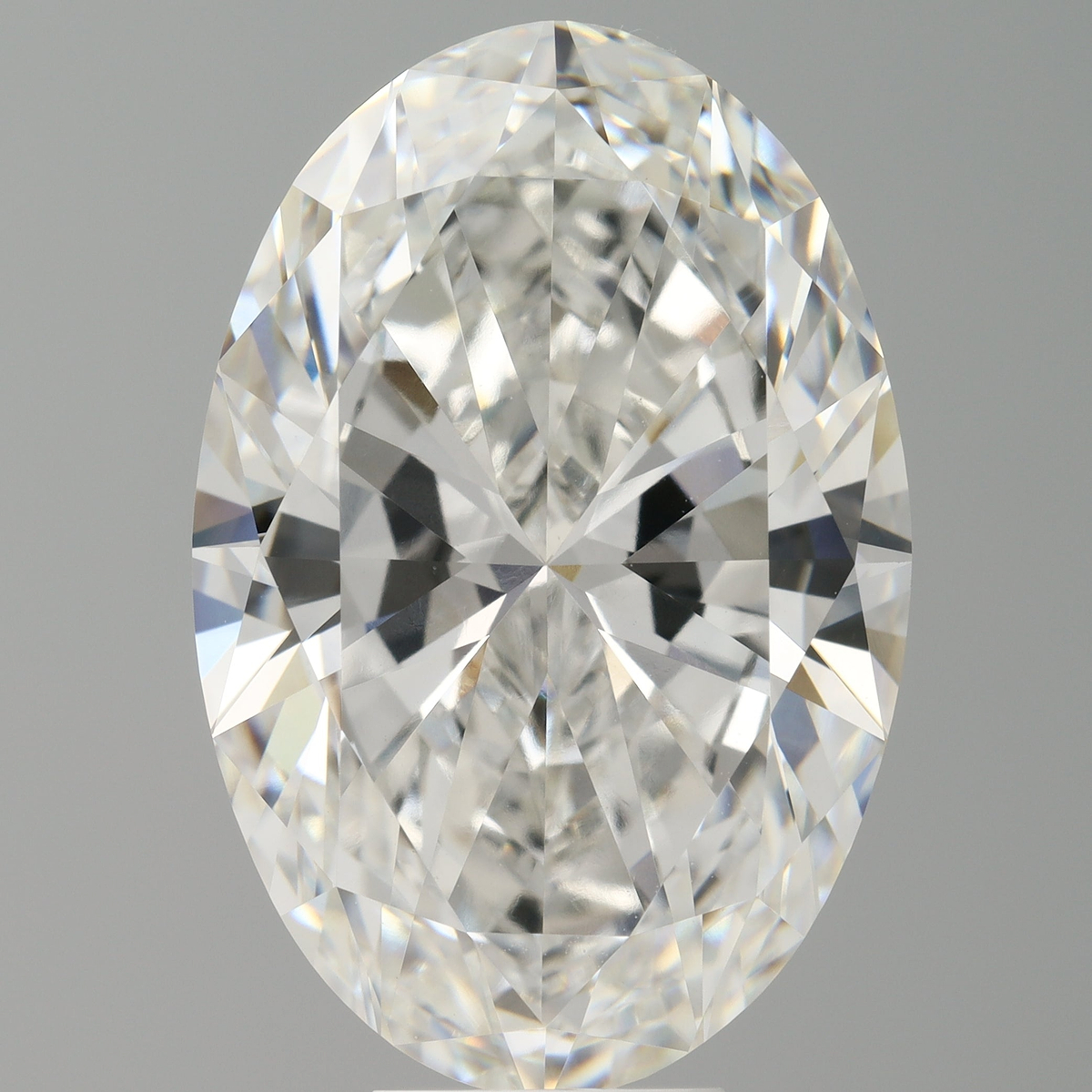 10.09 Carat Oval Shaped, Ideal Cut, F Color, VVS2 Clarity, IGI Certified Lab Grown Diamond