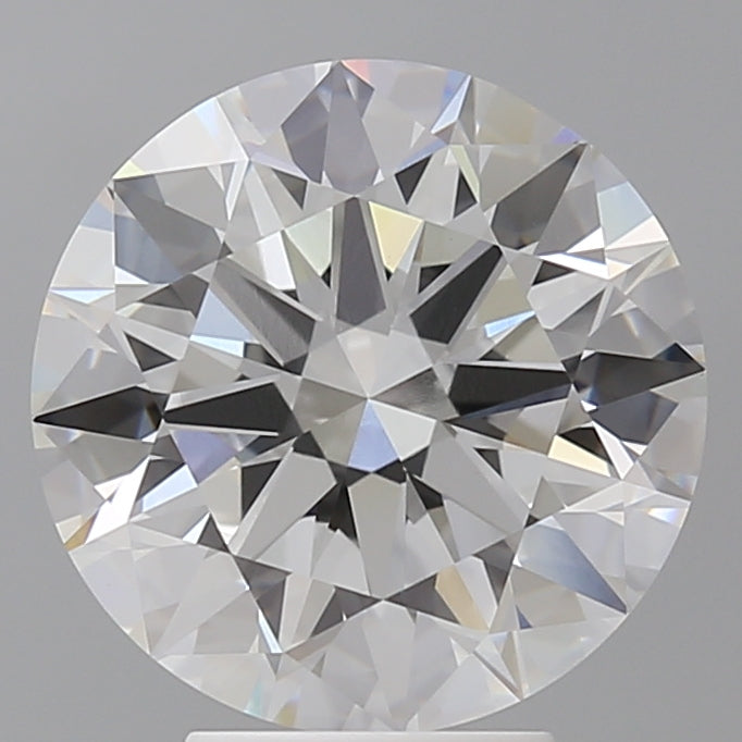 5.00 Carat Round Shaped, Excellent Cut, E Color, VVS2 Clarity, IGI Certified Lab Grown Diamond