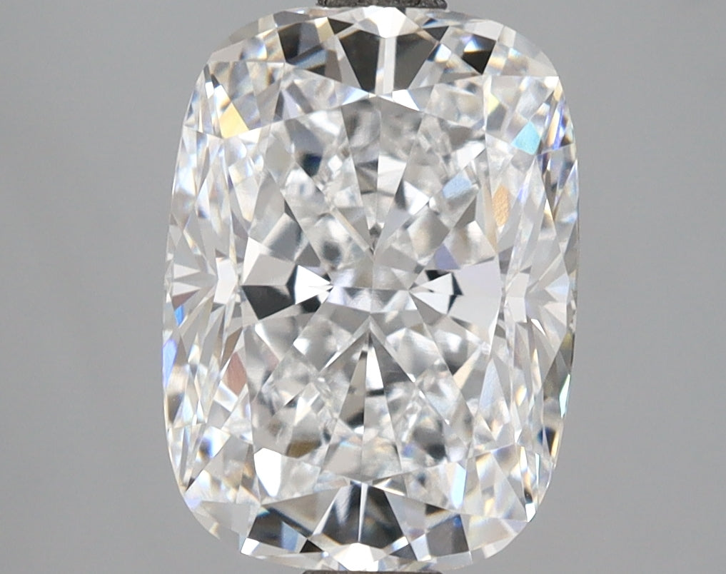 3.58 Carat Cushion Shaped, Ideal Cut, D Color, VVS2 Clarity, IGI Certified Lab Grown Diamond