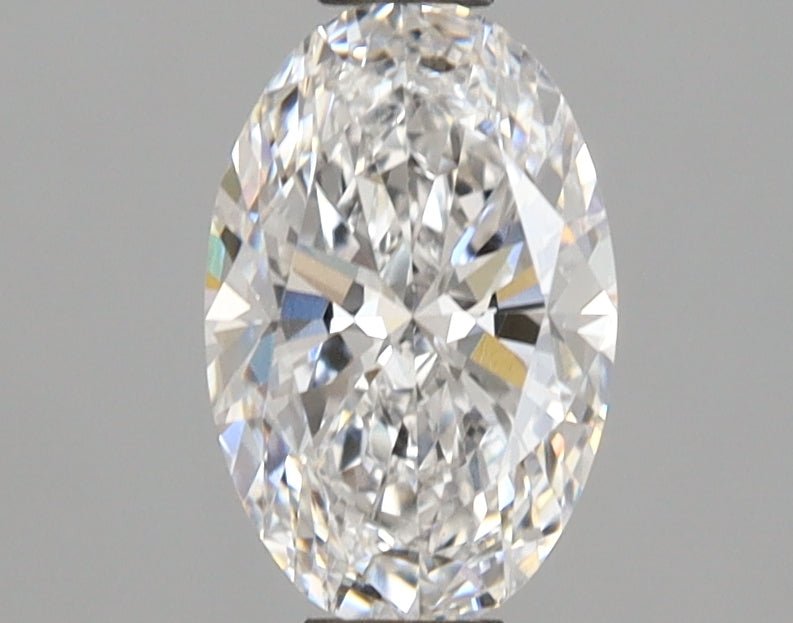 1.11 Carat Oval Shaped, Excellent Cut, D Color, VVS2 Clarity, IGI Certified Lab Grown Diamond