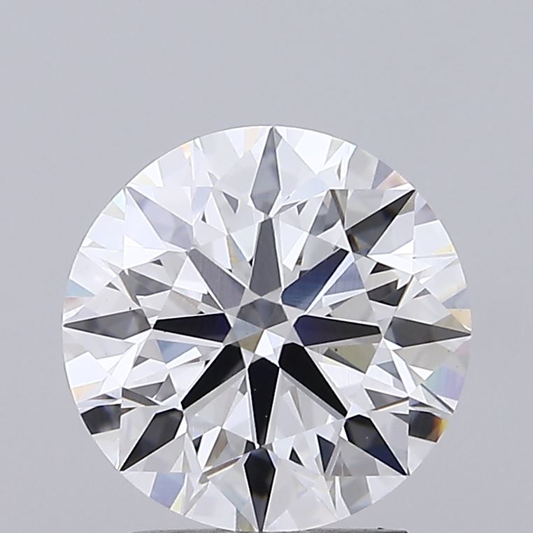 2.58 Carat Round Shaped, Ideal Cut, E Color, VS1 Clarity, IGI Certified Lab Grown Diamond