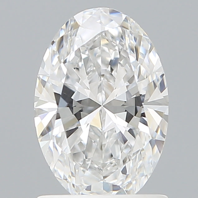 1.24 Carat Oval Shaped, Excellent Cut, D Color, VVS2 Clarity, IGI Certified Lab Grown Diamond