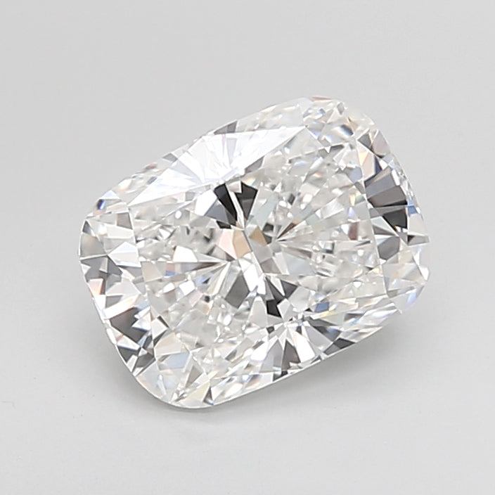 3.03 Carat Cushion Shaped, Ideal Cut, E Color, VVS2 Clarity, IGI Certified Lab Grown Diamond